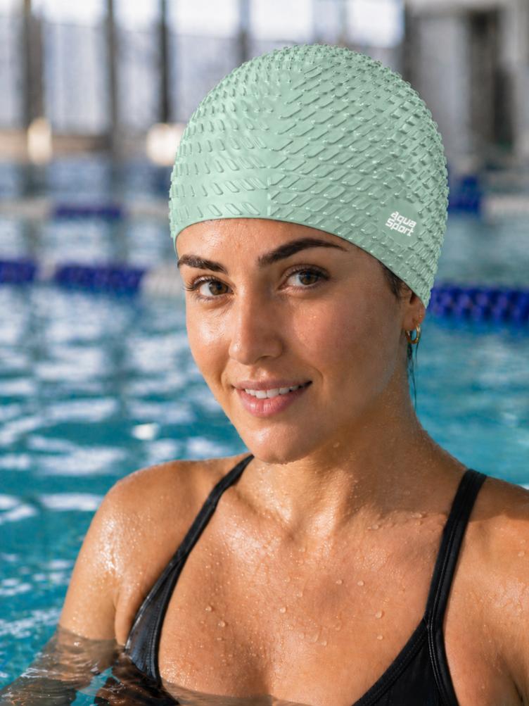 Aqua-Sport Czepek Bubble Cap Active Mint As9265