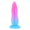 Mixed Color Octopus Tentacle Butt Plug Soft for Men and Women, Dilating Yin and Dilating Anus Climax Masturbation Device Back Court Shaped Silicone