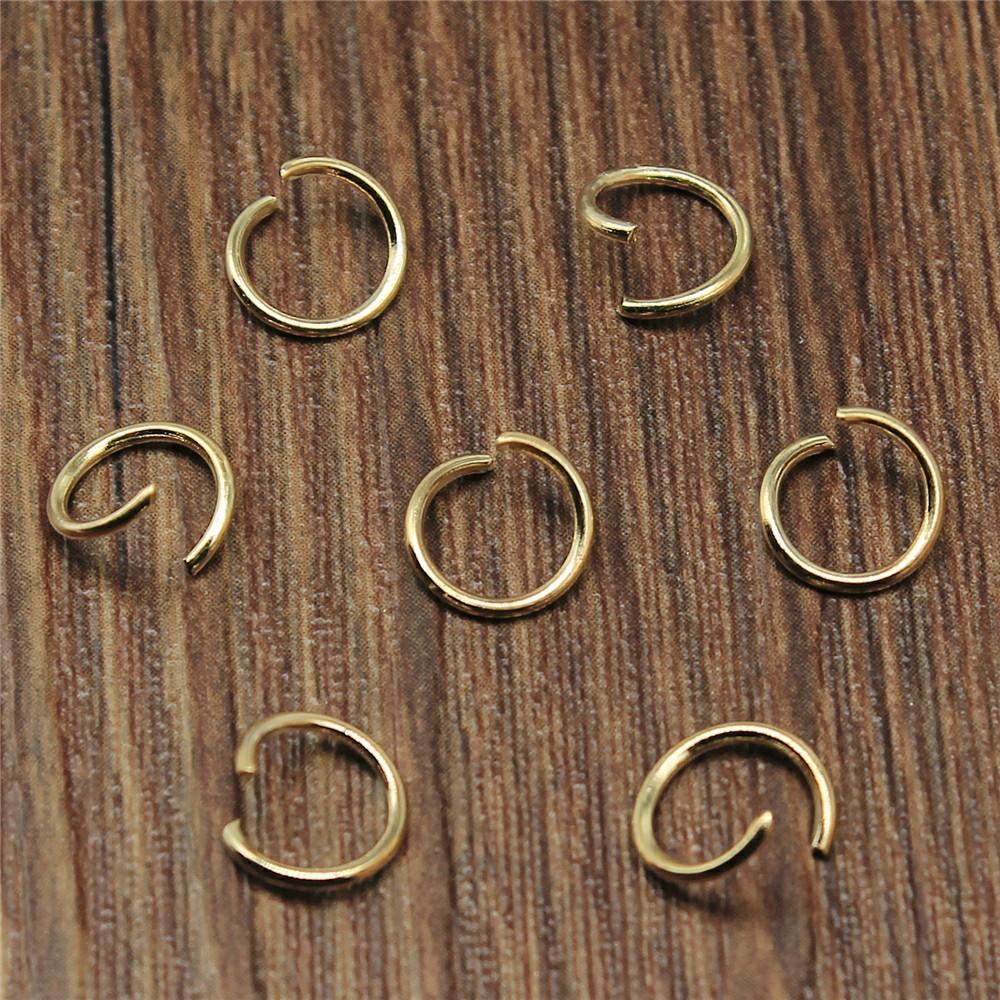 5 Colors 6 Sizes Jump Rings Open Connectors For Jewelry Making Components