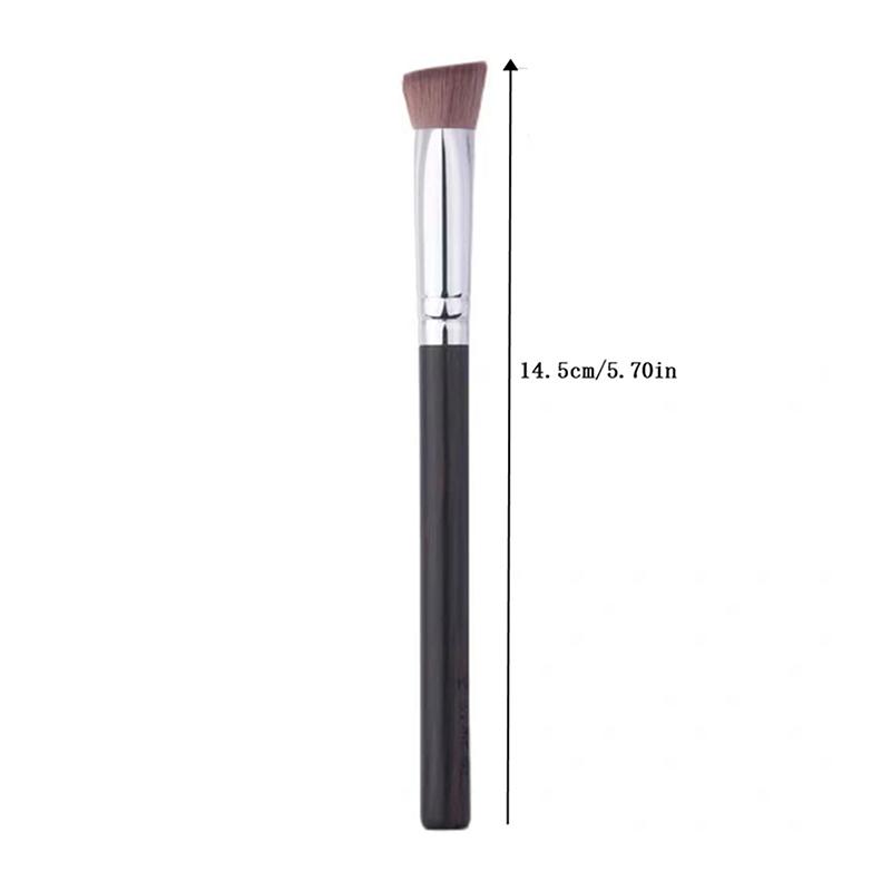 Úhlový trojúhelníkový štětec na korektor Konturový zvýrazňovač štětec na korektor Syntetický štětec na make-up na vlasy štětec na make-up bez stop