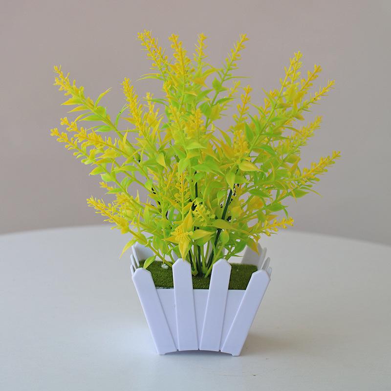 Eucalyptus Bonsai Artificial Green Plant for Home Decoration