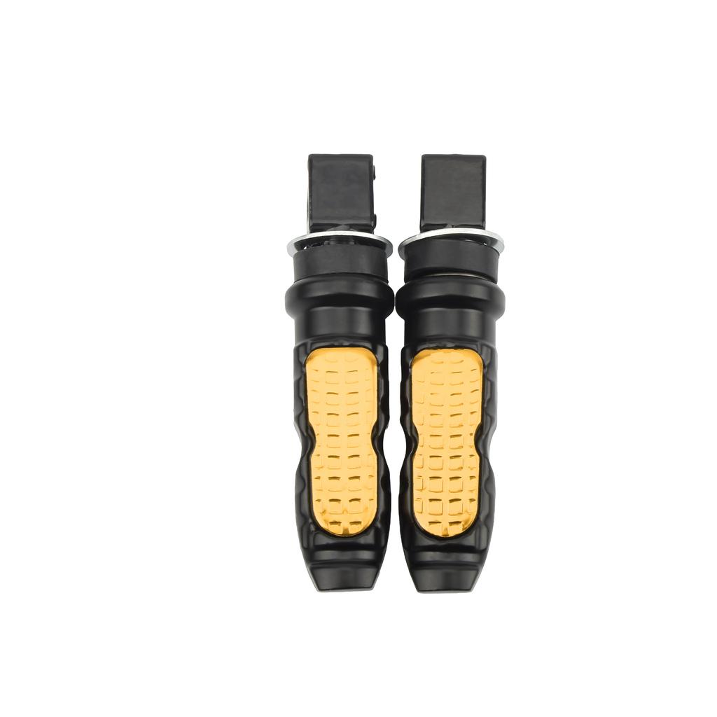 Motorcycle Color Foot Pedals Universal Antiskid Aluminum Alloy Back Pedal Motorbike Scooter Modification Accessories