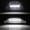 Universal 6 LED License Plate Light 12V 24V White Rear Driving Light Side Marker Lamp For Car Motorcycle Truck Trailer Lorry Van