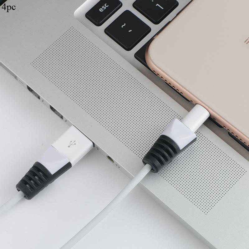

4Pcs/set Practical Protector Saver Cover for Phones Usb Charger Cable Cord Wire