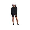 Under Armour Solid Logo Crew Neck Pullover Long Sleeve Sweatshirt Women Sweatshirt Black 1379475-001