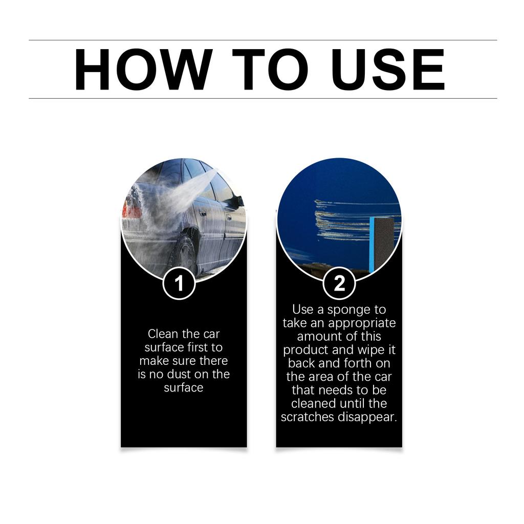 RAYHONG Car Scratch Care Cream Car Paint Scratch Polishing Cleaning Degreasing Maintenance Care Cream