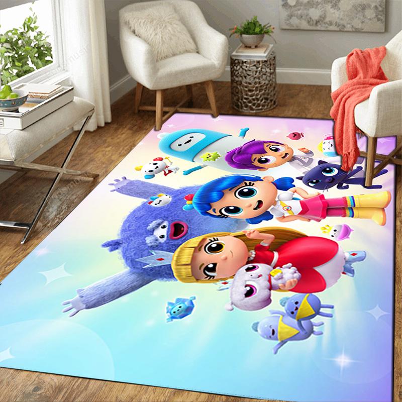 True and the Rainbow Kingdom Rug Floor Mat for Living Room or Bedroom Soft and Comfortable Carpet a Gift for Birthday and Holiday.DFDT261018266