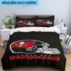 Tampa Bay Buccaneers Logo 3PCS Bedding Set 2D Printing (Includes 1 Duvet Cover + 2 Pillowcases Coreless), Bedroom decor,Fan gift