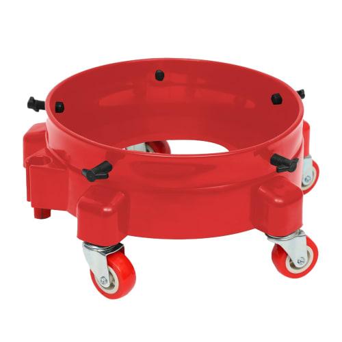 Cube Dolly, Wheeled Cube Wheelbarrow | Cube Dolly Wheeled Cart with Car Wash Bucket | Car Wash Bucket Multi-Function Bucket Holder, Entrance Sealing,