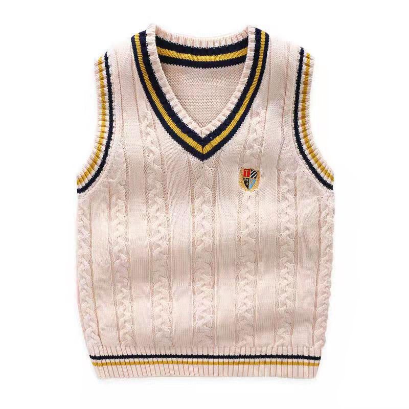 Academy Autumn/Winter Kids' Sweater Vest: Pullover for Boys & Girls
