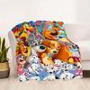 1pc, 101 Dalmatians Blanket Soft Throw for Home Decor, Gift Idea, Living Room, Travel, Camping