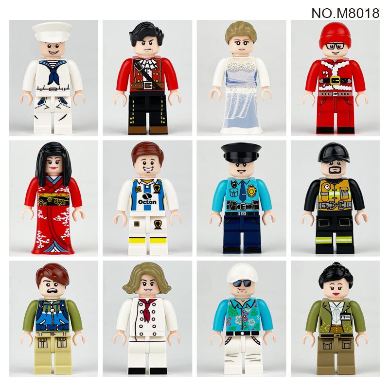 

M8015 M8016 M8017 M8018 M1802 M1803 Профессиональная игрушка-конструктор 4.5Cm height