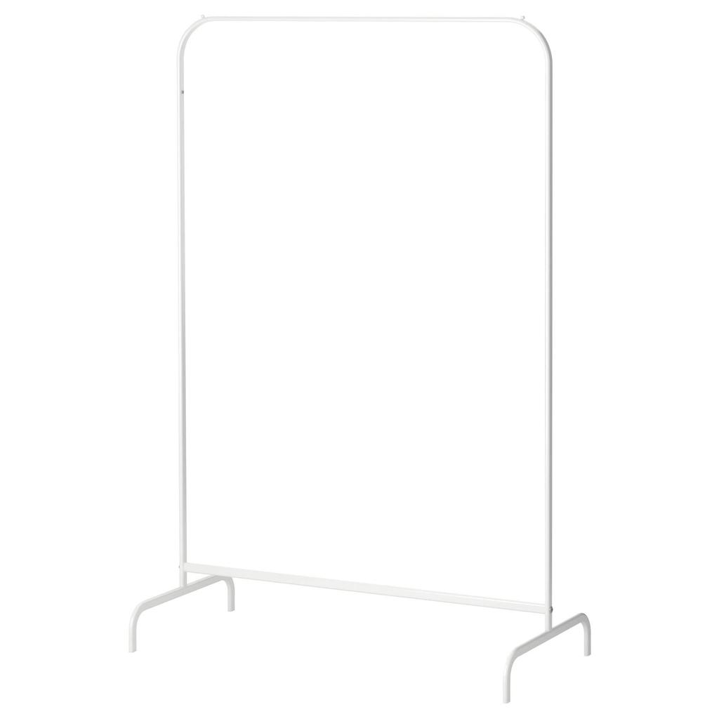 IKEA MULIG 80179433 Clothes White Rack, Coat,