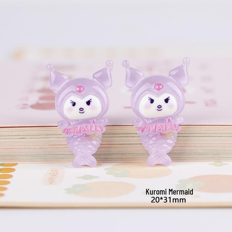 Sanrio Mermaid Resin Accessories DIY Phone Case & Clog Patches