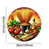 Vintage Tin Sign Pasta Kitchen Wall Art Metal Poster Home Decor