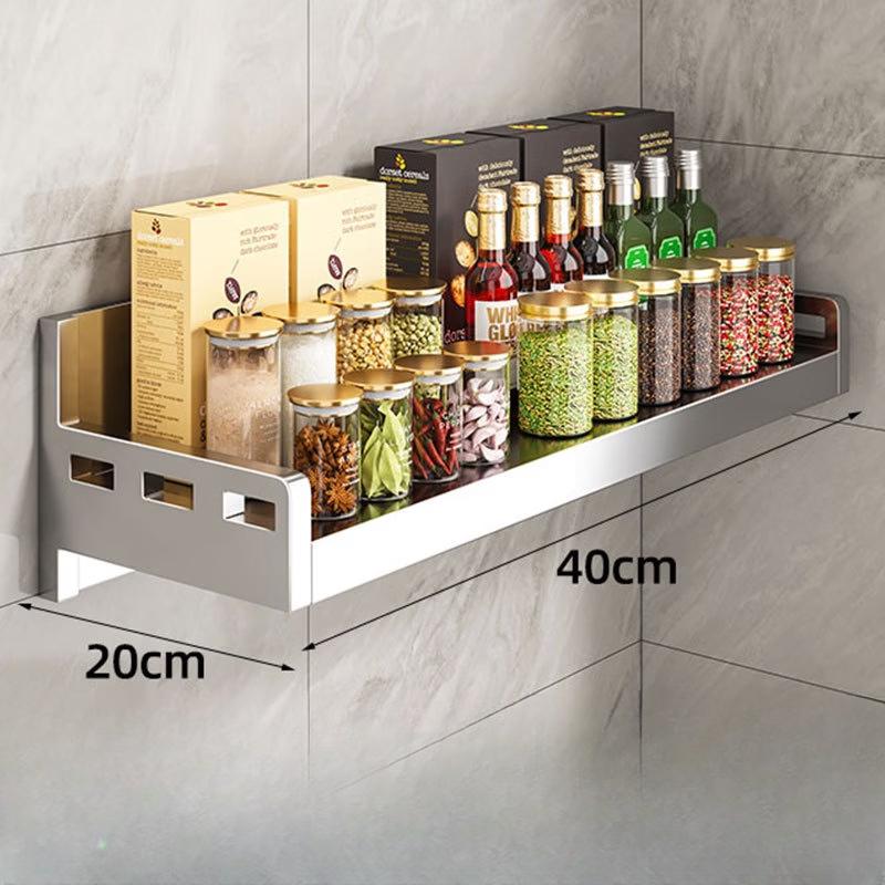 Handun 304 Stainless Steel Wall-Mounted Kitchen Shelf