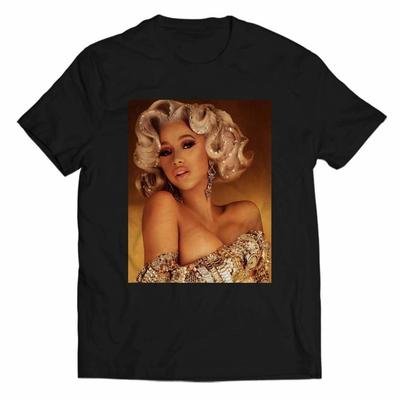 T-shirt Homme Cardi B Unisexe Manches Courtes Toutes Tailles S -2345XL T-shirt Unisexe
