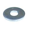 Large round washer, rough, 8x24x2 DIN9021 PN82030, white galvanized