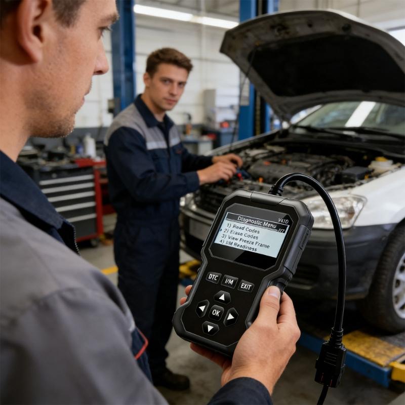 Industrial OBD2 Diagnostic Scanner High Resolution Display Multiple Language Compatibility Car Diagnostic Tool