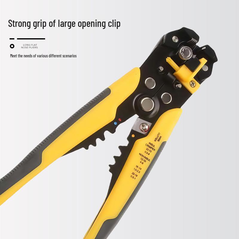 Electrician's Multifunctional Automatic Wire Stripper & Crimping Pliers