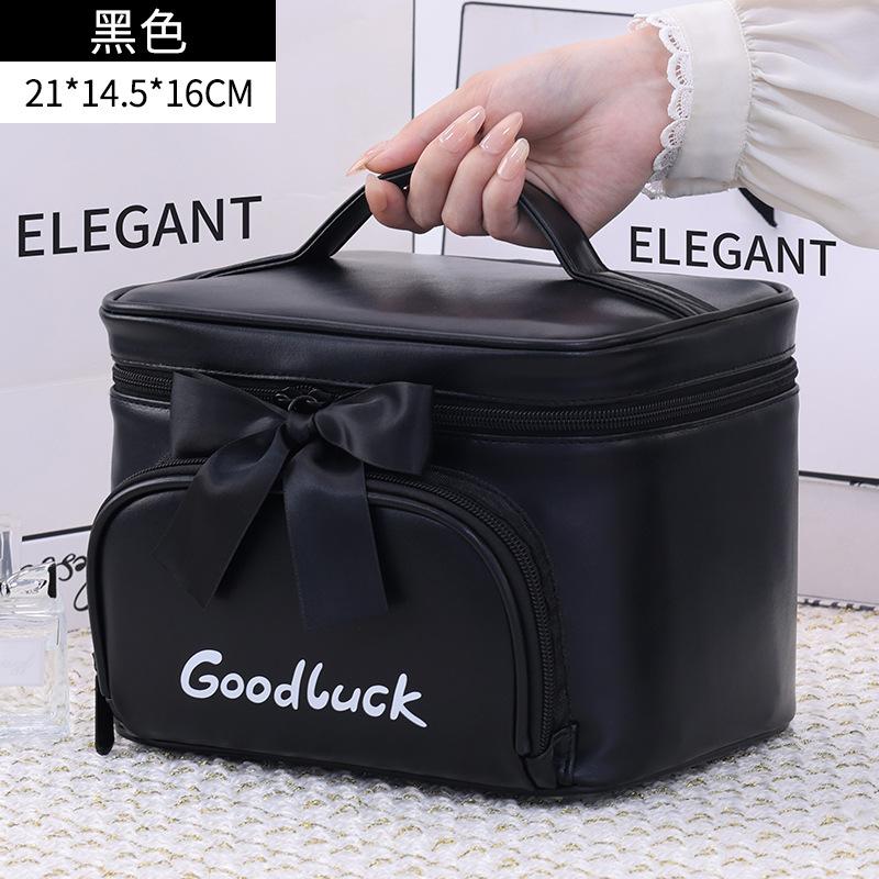 

Cross Border New Product Butterfly Charm Makeup Bag Large Capacity High-end Feel Small Fragrance Style Portable Storage Wash