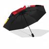 1pc Mickey Mouse Iconic Design Automatic Opening/Closing Umbrella with Foldable Design, Iron Frame Outdoor Umbrella for Fans, Travelers, Dai