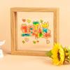 Handprint Art Craft Set Glass Painting Supplies With 6 Color Paint For Mothers Fathers Grandparents Birthday Christmas