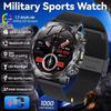 2026 New Men 1000mAh Large Battery Outdoor Smart Watch Heart Rate 3ATM Waterproof Flashlight Bluetooth Call Sport Man  Sports Fitness Watch Smartwatch