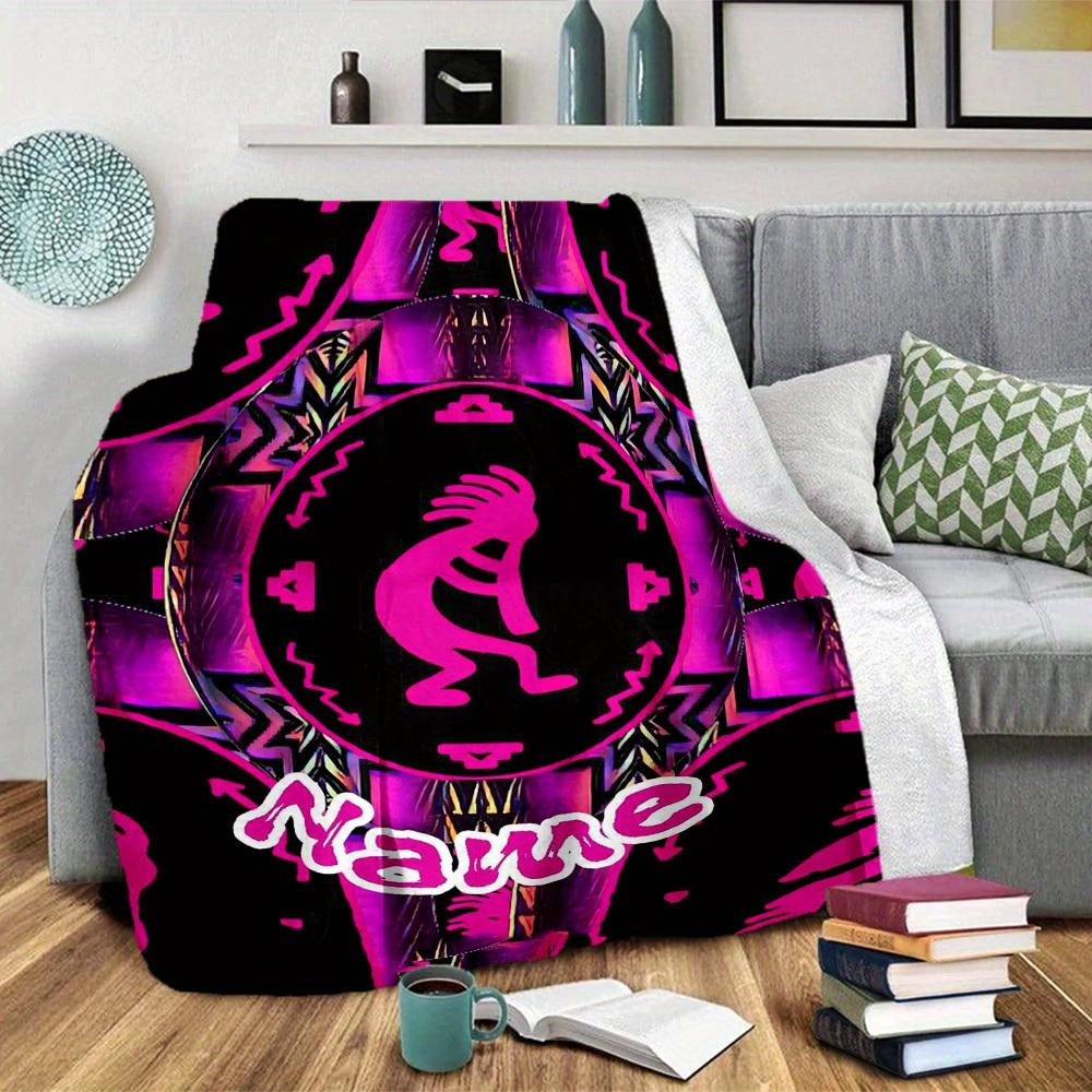 Celtic Knot Mandala Home Custom Blankets Comfortable Soft Lightweight Allseason Multipurpose Blanket For Picnics Sofas Offices Beds Living Rooms