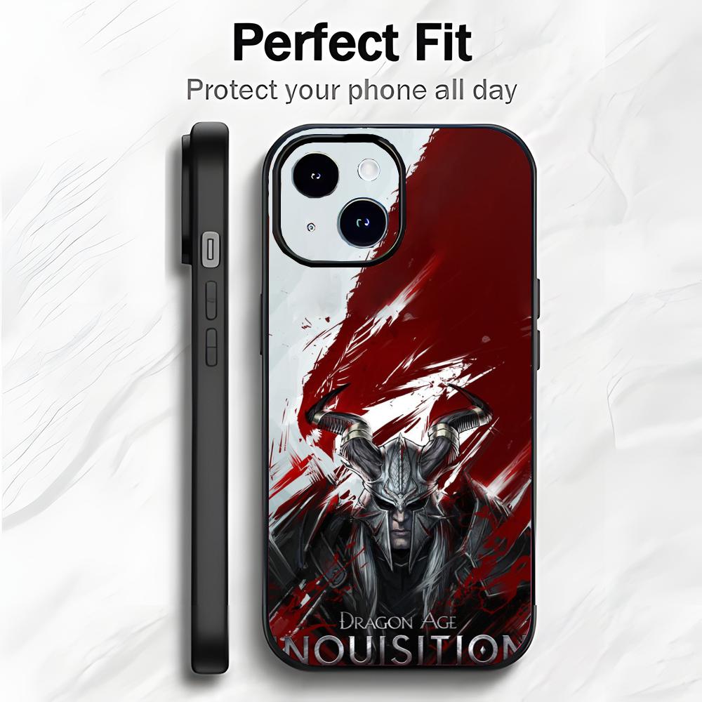 Cool D-Dragon Age Inquisition Phone Case Phone Case Soft Packaging Lightweight For iPhone17 16 15 14 13ProMax