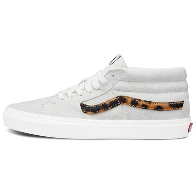 Vans Sk8-Mid Retro High-Top Casual Canvas Shoes Unisex Sneakers White VN0A3WM3033