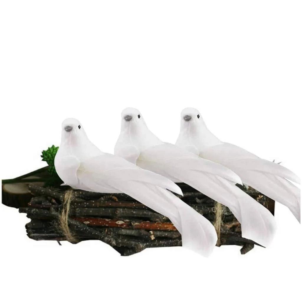 Künstlicher Vogel mit realistischen Federn, Gartendekoration, Fake-Vogel, Dekorative Verzierung, Heimdekoration, Fake-Vogel