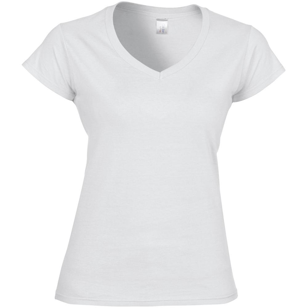 Gildan Ladies Soft Style Short Sleeve V-Neck T-Shirt
