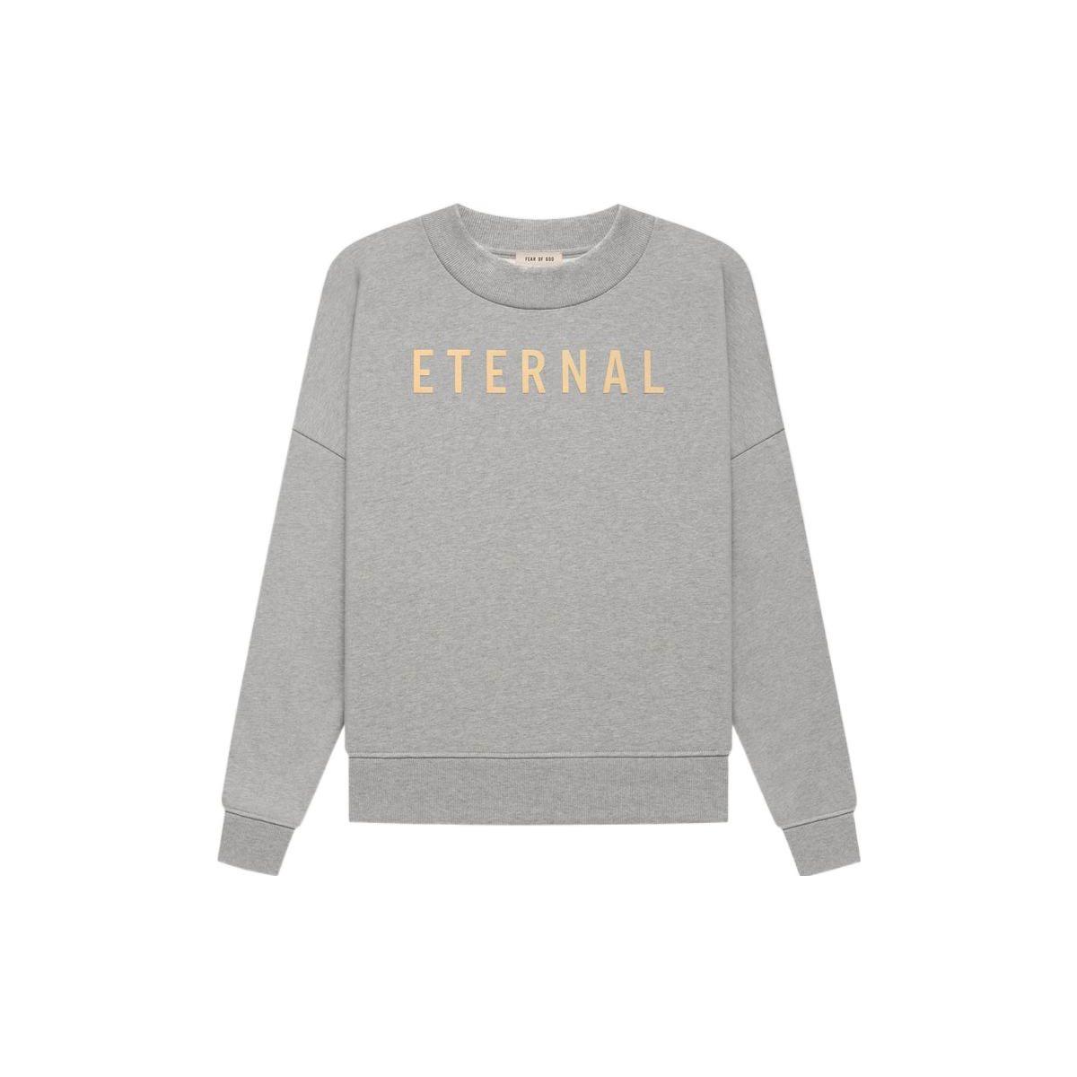 

Fear of God Вечный флис, свитшот, теплый, вересково-серый, унисекс, топы FGE50-003AFLC-033 M