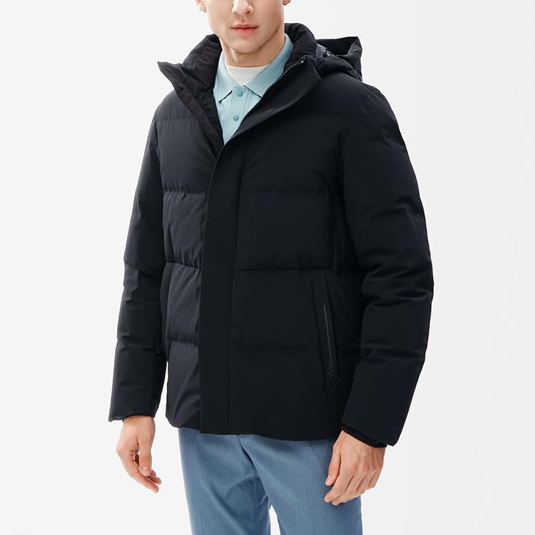New FILA Down Jackets Men's Jet Black F11M242907F-BK
