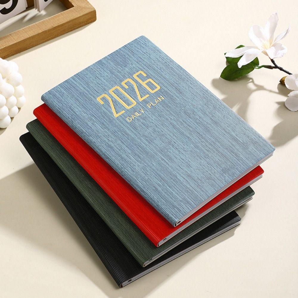 A5 Appointment Books English Diary Weekly Planner Multifunctional 2026 Schedule Book School Office