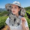 Women Sun Hat With Mask UPF50+ UV-Protection For Outdoor Cycling Hiking