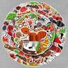50 Cartoon Animal & Insect Journal Stickers, Waterproof Doodle Cup Stickers, 50 Sheets