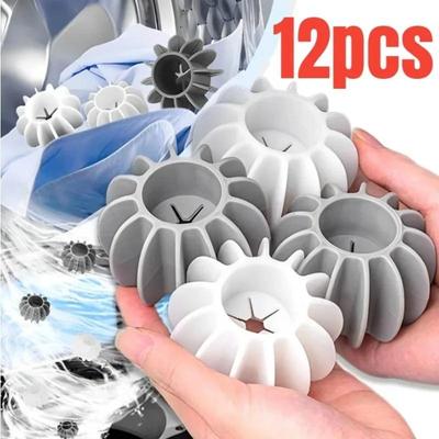 Laundry Ball Reusable Silicone Clothes Hair Cleaning Tools Pet Hair Remover Washing Machine Cat Hair Catcher Laundry Ball