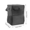 Auto Organizer Hanging Automotive Garbage Bin Storage Pockets Car Trash Bag  Car Interior Supplies