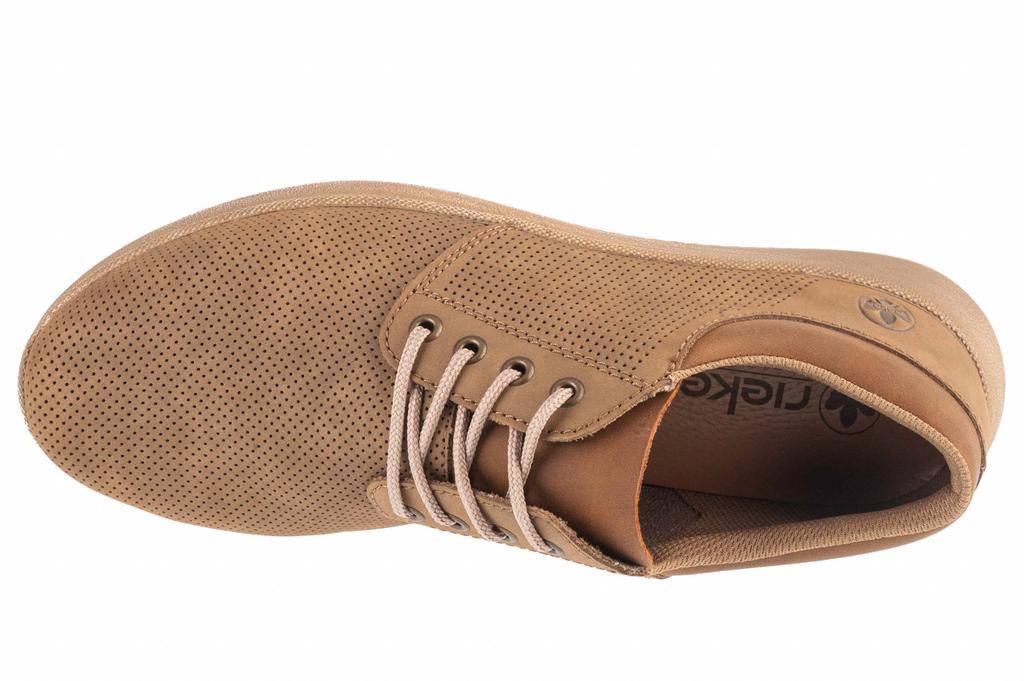 RIEKER Booties, Mens Brown Half Shoes
