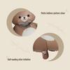 Matte Aluminum Capybara Cartoon Balloons for Kids' Birthday Party Decorations