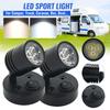 Luce di Lettura Anticorrosione Super Luminosa Ultra Sottile Lampada da Parete Spot LED Interna 12V per Camper