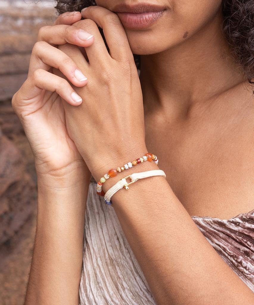 Pig&Hen (Women'S) Brontide Mosaic Bracelet - Artani X Gold