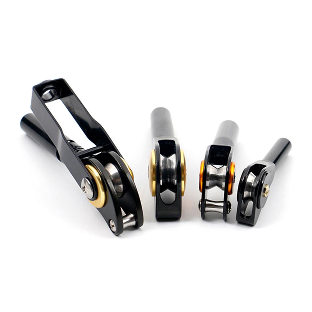 Guide Tip Roller Rings Fishing Rod Guide Tip Metal Roller Fishing Trolling Tackle Accessories DIY Rod Components