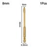 Construction Projects 2pcs Drill Bit Glass Drilling Bits Cooling Required Marking Point Metal Material Stabilize Drilling