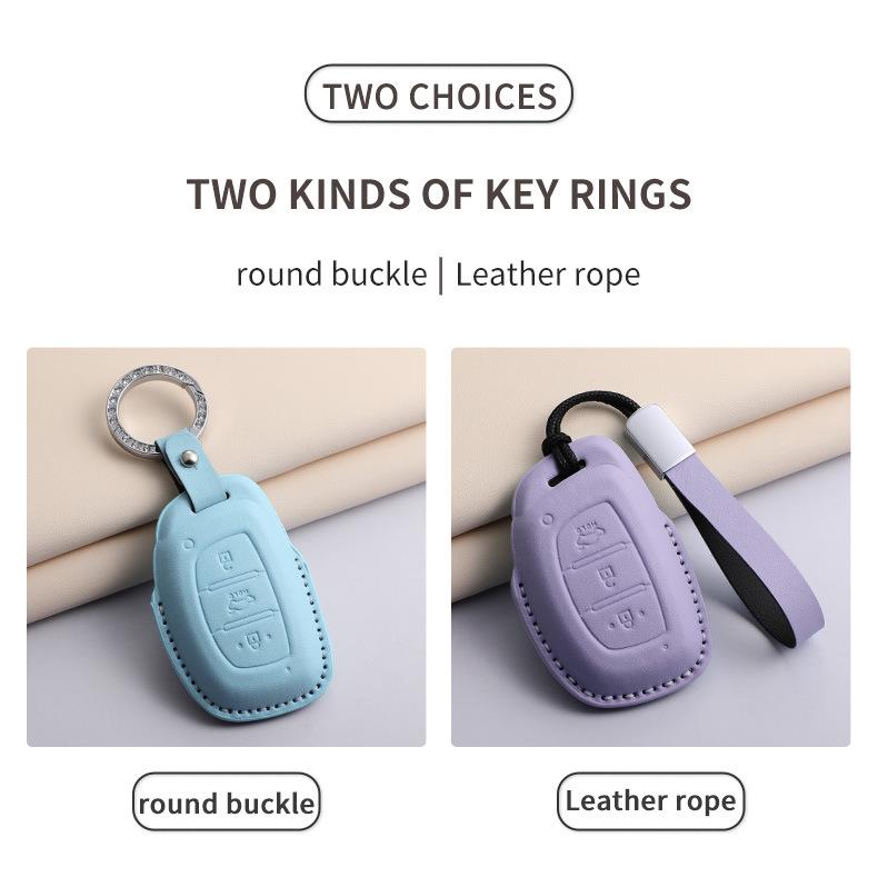 Compatible Key Case for Hyundai ix35, Mingtu, Langdong, Lingdong, Elantra, ix25, Reina, Yue Na, Fiesta, Sheng Dai Fa