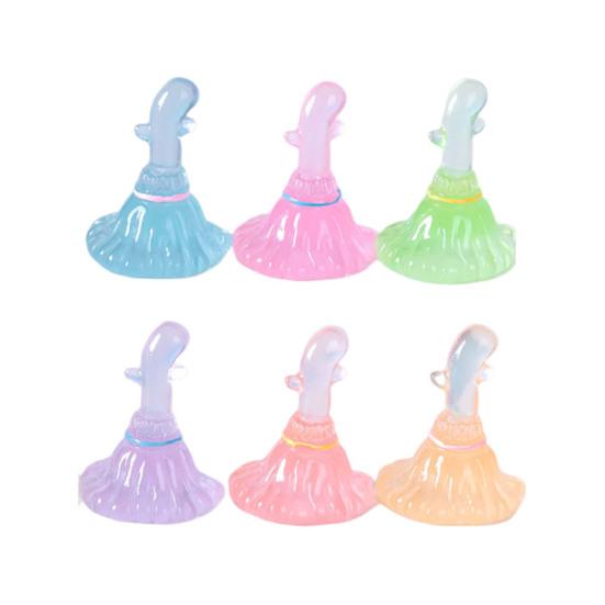 

Yousheng 6 шт./набор Миниатюрная светящаяся фигурка на Хэллоуин, светящаяся в темноте, миниатюрный призрак, тыква, ведьма, метла, пламя, украшение, статуэтка, украшение 6pcs B