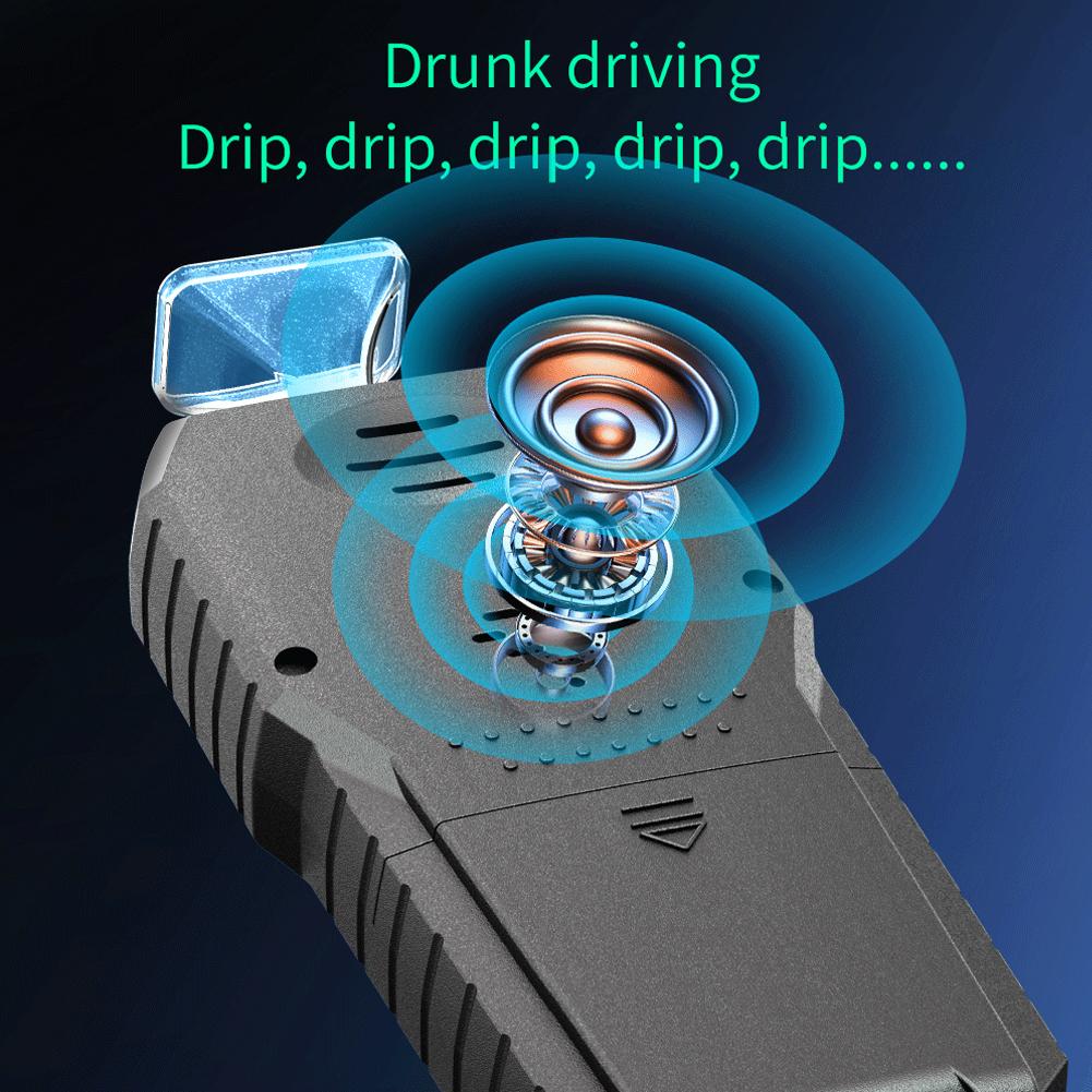 Digital Breath Tester Accurate Portable Breathalyzer Handheld Analyzer Drunk Driving Analyzer for Home Party Use
