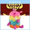 Brinquedo de Pelúcia Burrito Bison Launcha Libre Personagem de Desenho Animado Algodão PP Enchido Pelúcia Curta Figura Personalizada